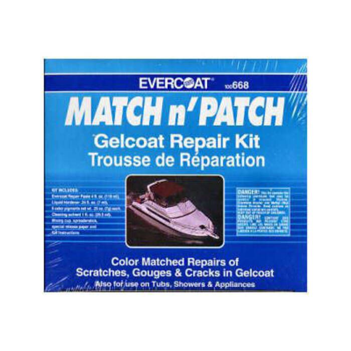 Image of : Evercoat Match n'Patch Gelcoat Repair Kit - 100668