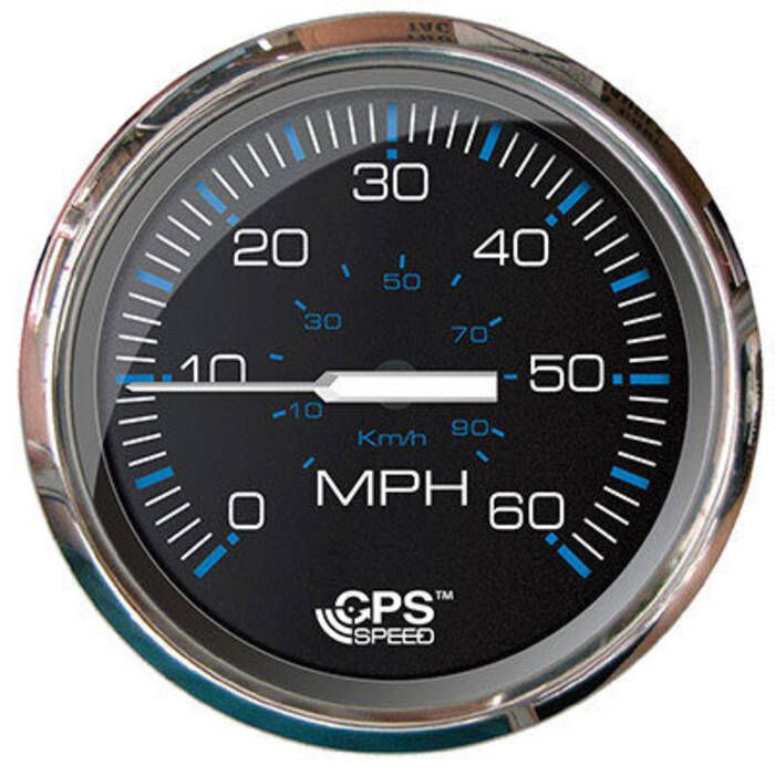 Image of : Faria Chesapeake Black SS 60 MPH GPS Speedometer - 33749 