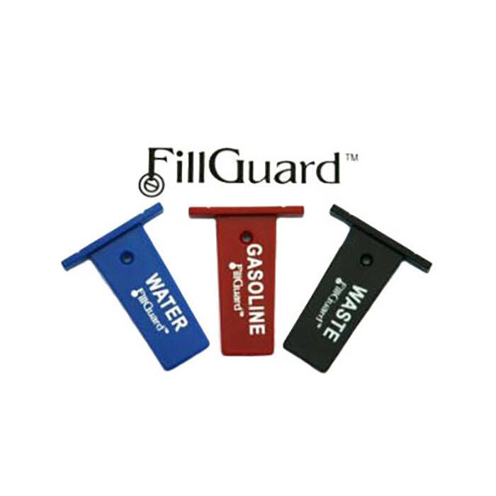 Image of : FillGuard Deck Fill Protection Devices - 3 Pc Gasoline Set - GASOLINEKIT 