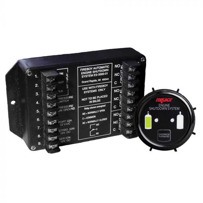 Image of : Fireboy ES 8-Circuit Automatic Engine Shutdown System with Time Delay 
