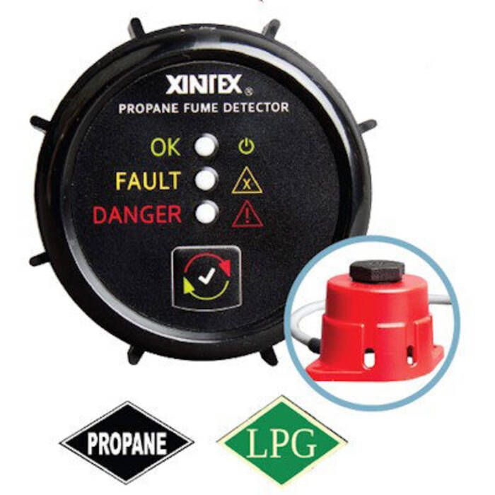 Image of : Fireboy-Xintex Propane Fume Detector with 1 Sensor - P-1B-R 