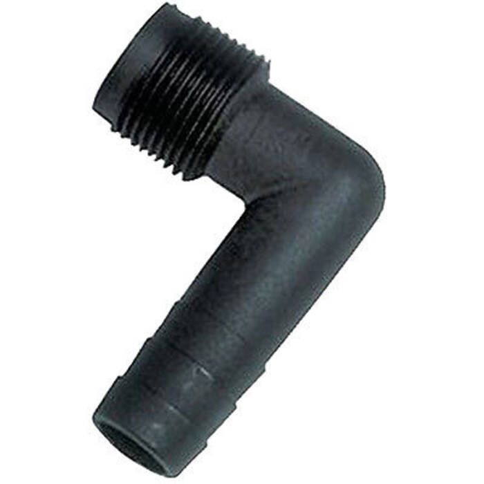Image of : Forespar HECM Series Marelon 90 deg. Elbow Tailpipe/Hose Connector