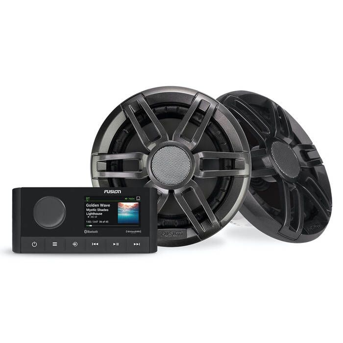 Image of : Fusion MS-RA210 Marine Stereo and XS Sports Speaker Kit 