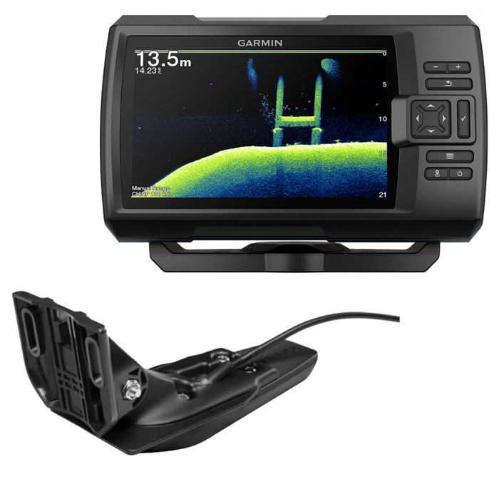  Garmin ECHOMAP UHD2 73sv Ice Fishing Bundle with