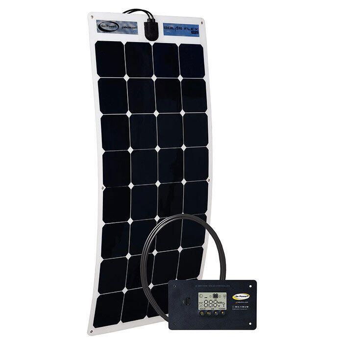 Image of : Go Power 110W Flexible Solar Kit - GP-FLEX-110 