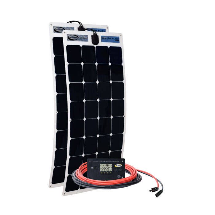 Image of : Go Power 200W Solar Flex Solar Charging Kit - GP-FLEX-200 