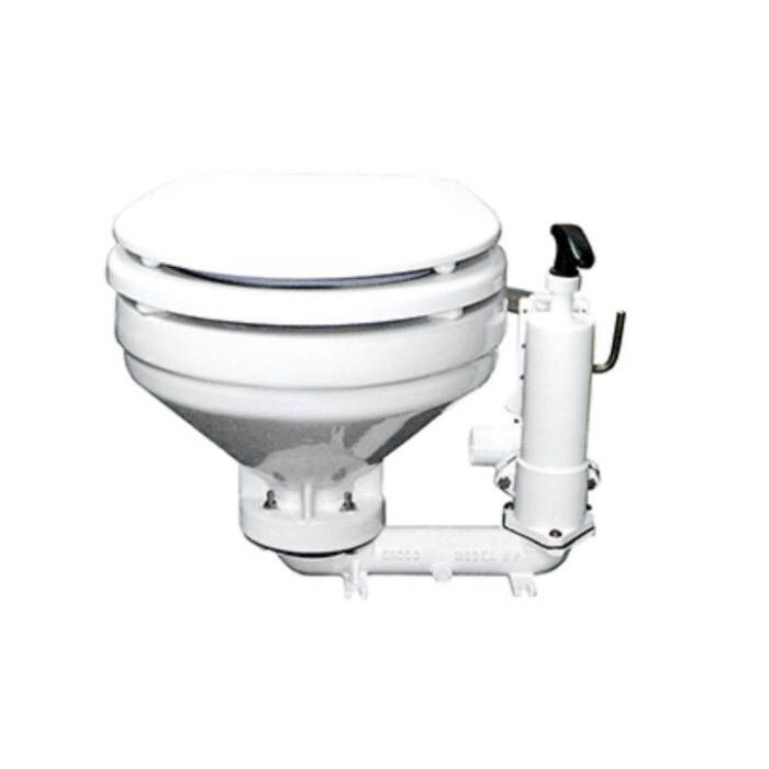 Image of : Groco HF-B Manual Toilet - 100-0001-00 