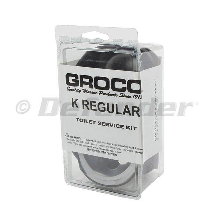 Image of : Groco Model K Marine Toilet Regular Service Kit - K REGULAR 