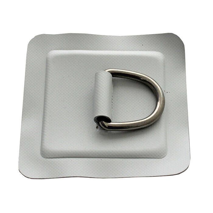 Image of : Highfield Boat Stainless Steel PVC D-Ring - DR001P 