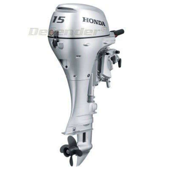 Image of : Honda 15 HP Tiller Outboard Motor - BF15 - 2022 