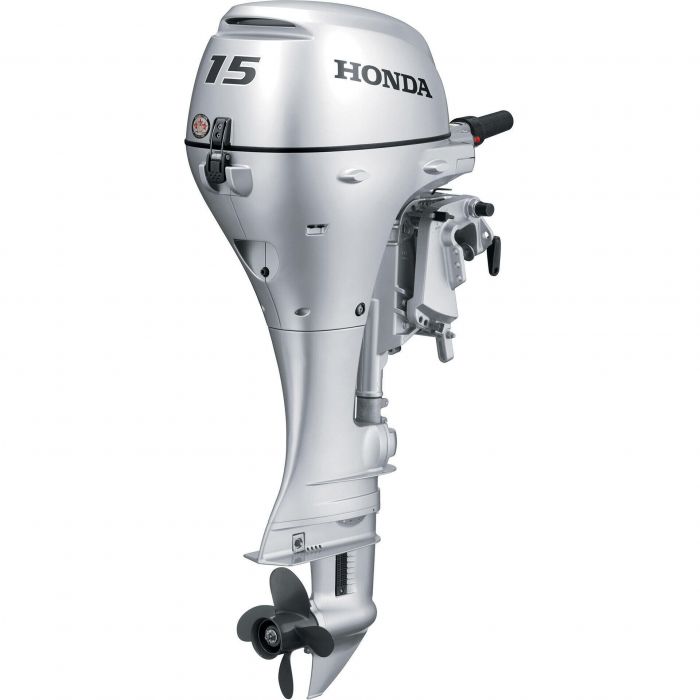 Image of : Honda 15 HP Tiller Outboard Motor - BF15 - 2024