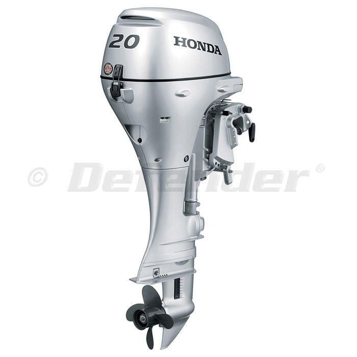 Image of : Honda 20 HP Tiller Outboard Motor - BF20 - 2023 