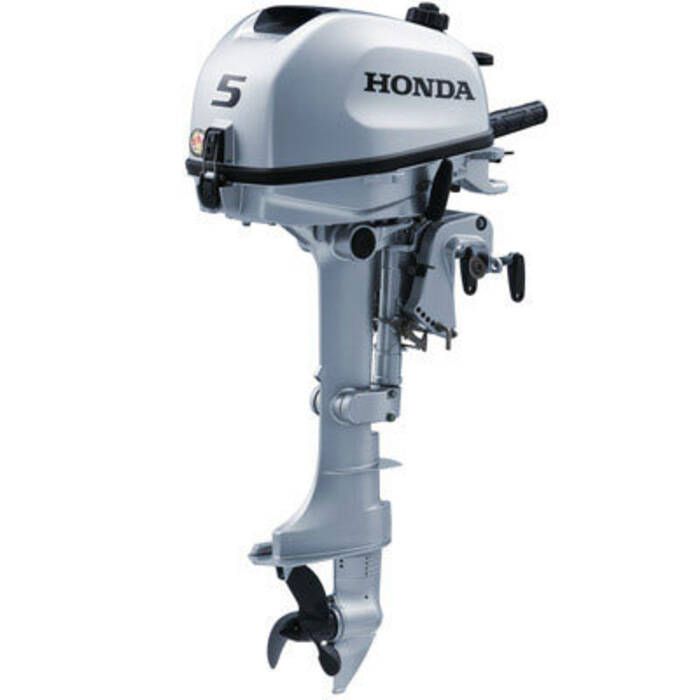 Image of : Honda 5 HP Tiller Outboard Motor - BF5 - 2022