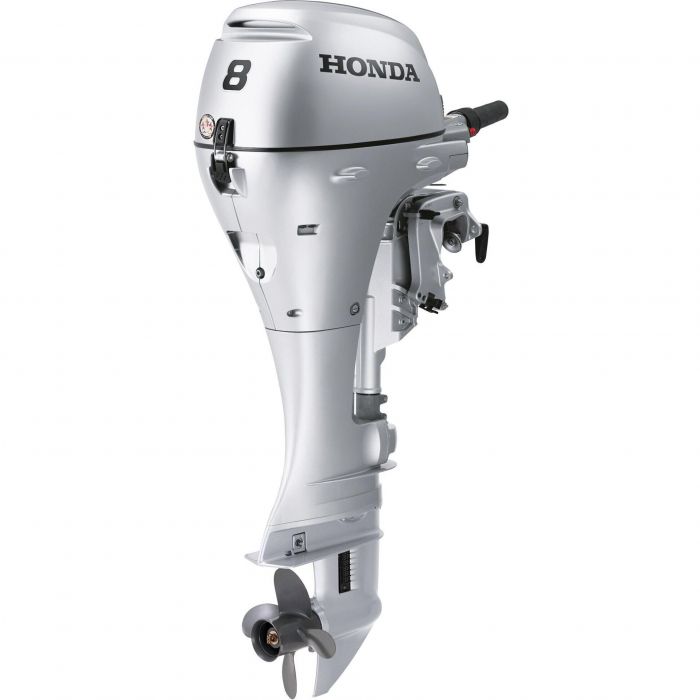 Image of : Honda 8 HP Tiller Outboard Motor - BFP8 - Power Thrust - 2024 