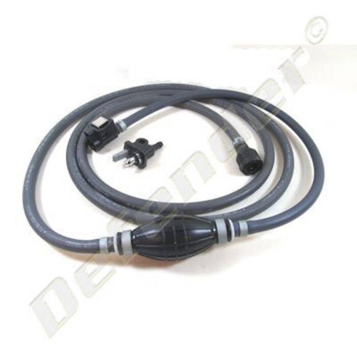 Image of : Honda Outboard Motor OEM Fuel Line Assembly - Round Pin to Square Pin - 04101-ZW9-010 