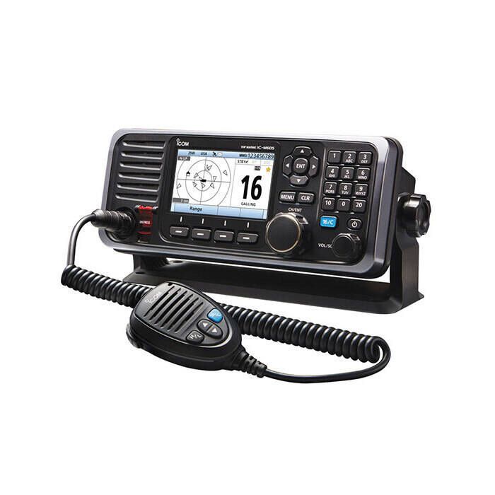 Image of : Icom Fixed-Mount VHF Radio with AIS - NMEA 2000 - M605 21 