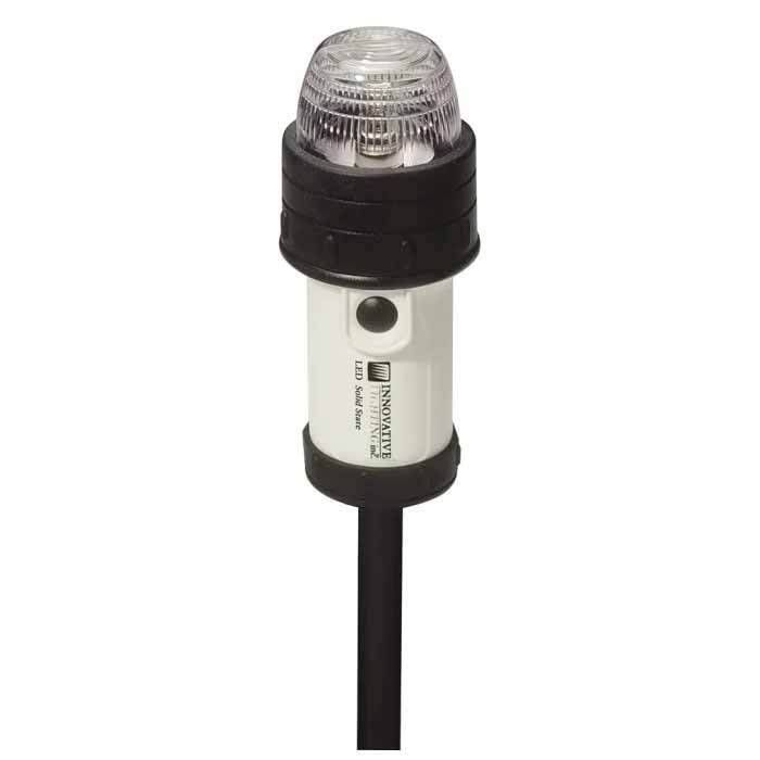 Kayak Anchor Partsam 4 Pcs 3 Inch Round White LED Marine Boat Lights Transom Stern Anchor Deck Courtesy Light For Pontoon Fishing Boat Kayak Sailboat IP67 Waterproof, 12V DC Pontoon Boat