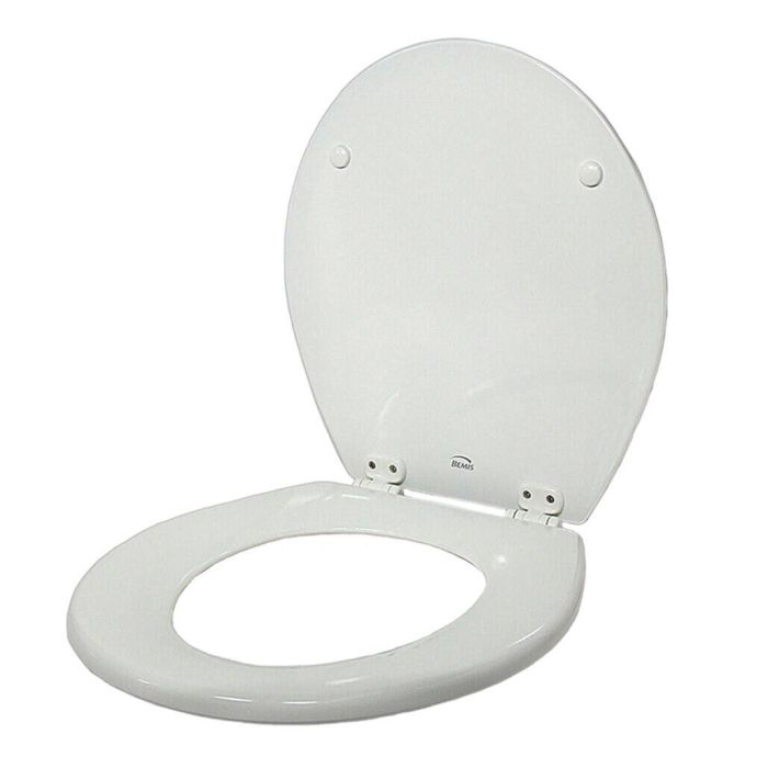 Image of : Jabsco Replacement Toilet Seat and Lid Set with Hinges - Standard Household - 58104-1000 