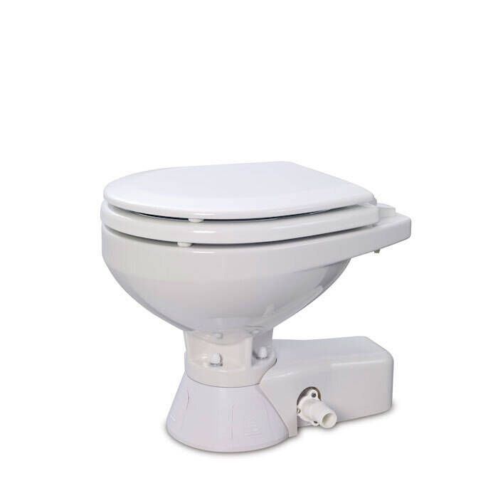 Image of : Jabsco Standard Height Compact Bowl Quiet-Flush Electric Toilet 