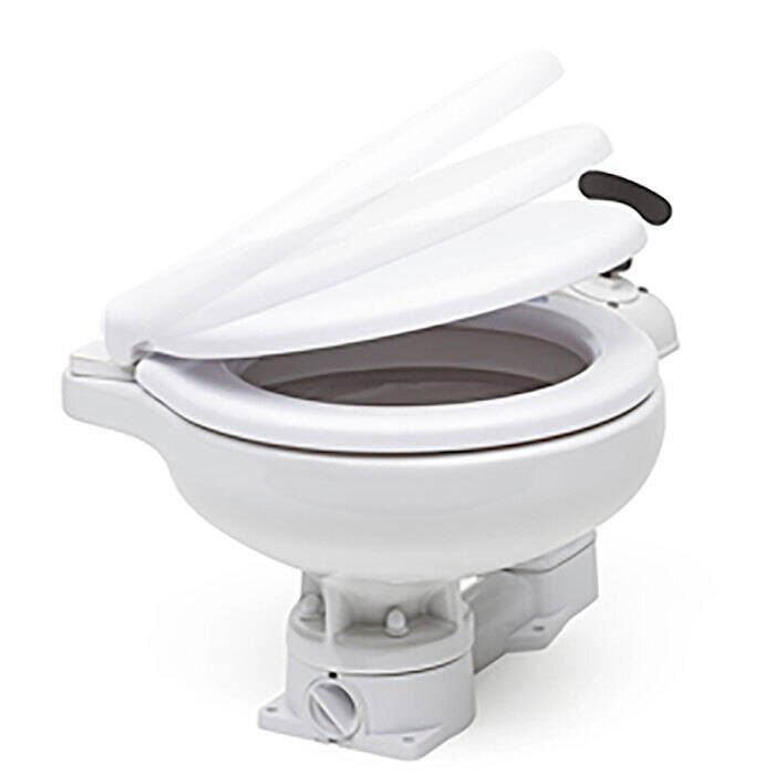 Image of : Johnson AquaT Manual Toilet - 80-47229-01 