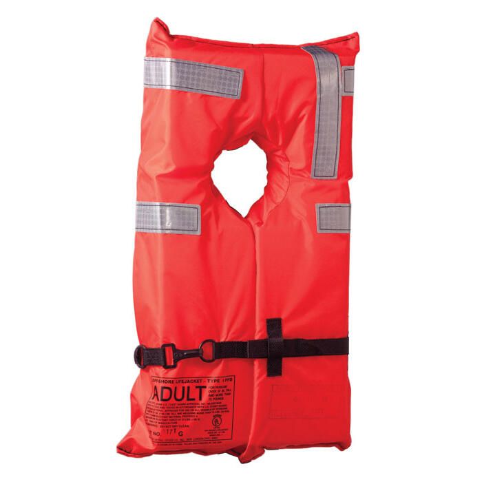 Kent Type I Adult Universal Collar Style Life Jacket/PFD - 100100