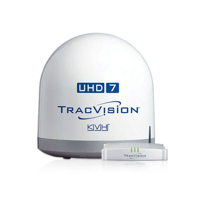Image of : KVH TracVision UHD7 with TV-Hub Web Interface - 01-0423-01SL 
