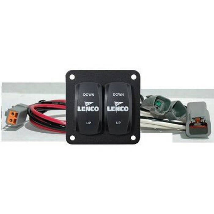 Image of : Lenco Double Rocker Switch Kit - 10222-211D 