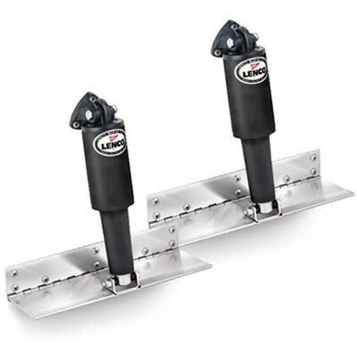 Image of : Lenco Electric Limited Space Trim Tab Kit - Electro-Polished - 15088-101 