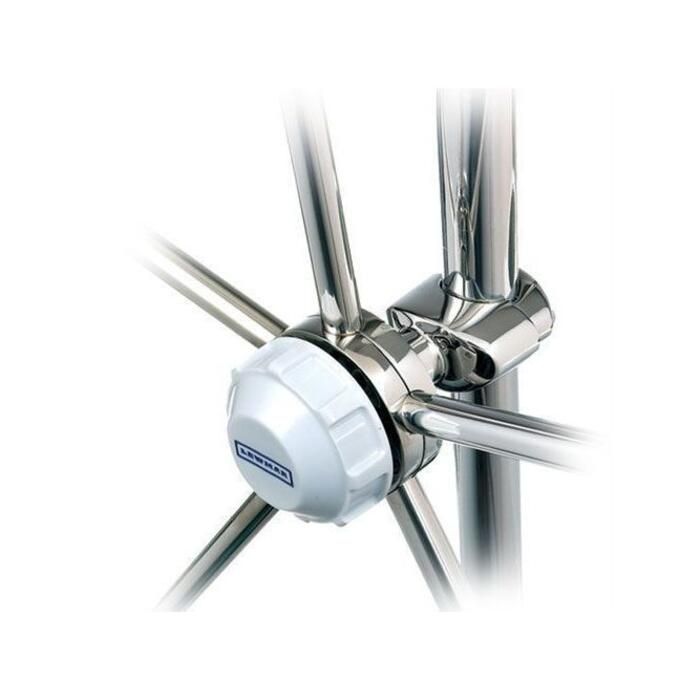 Supporto Maniglia Verricello Lewmar - Grigio, Standard, Per Barche