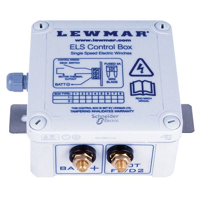 Image of : Lewmar Type 2-2 ELS Control Box - 48000224 