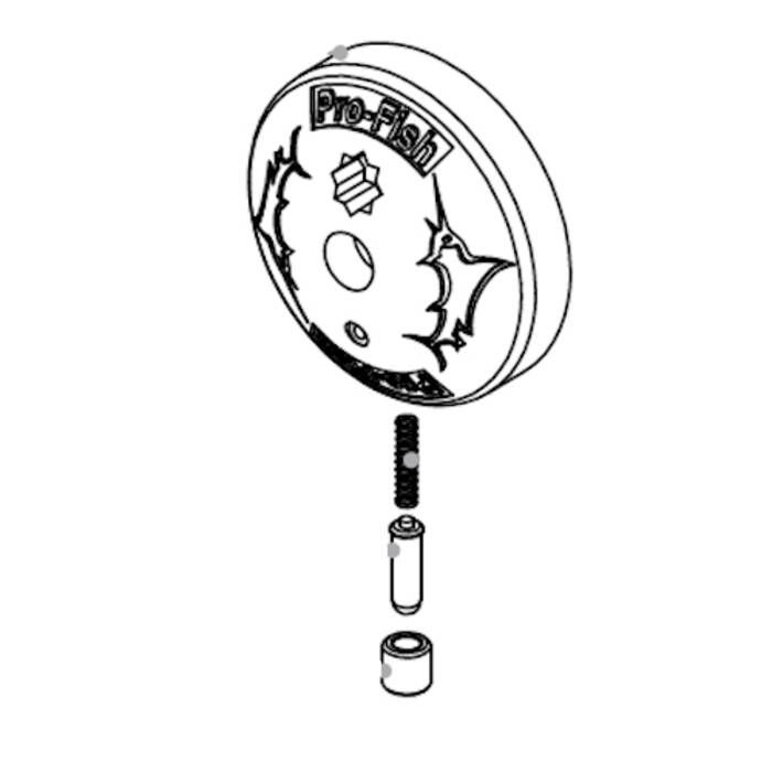 Lewmar Windlass Replacement Plunger Kit - 66000618 | Defender Marine 