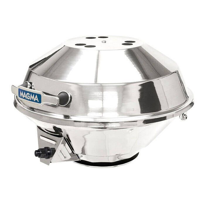 Image of : Magma Marine Kettle 3 Combination Propane Gas BBQ Grill & Stove - Original Size - A10-207-3 