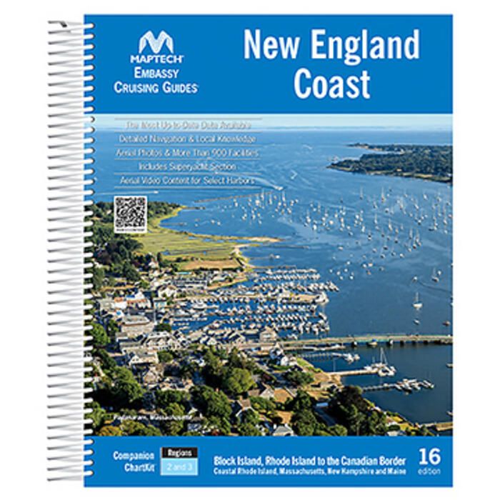 Image of : Maptech Embassy Cruising Guide: New England Coast - 16th Edition - CGNEC-16 