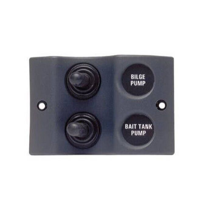 Image of : Marinco BEP 900 Micro Series 2-Way Spray-Proof Switch Panel 