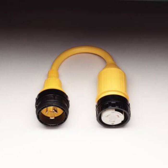 Marinco 50A Female to 30A Male Locking Pigtail - 117A