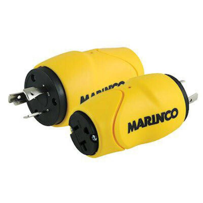 Image of : Marinco EEL ShorePower Male to Female Adapter - S20-15 