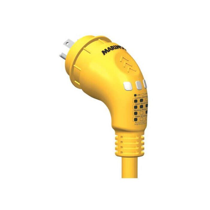 Image of : Marinco Marine Surge & Safety Pigtail Adapter - 50A Male to 50A Female - 1RPC50SP 