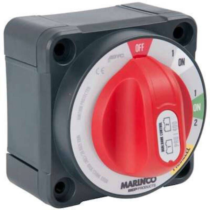 Image of : Marinco Pro Installer Dual Bank Control Battery Switch - 772-DBC 