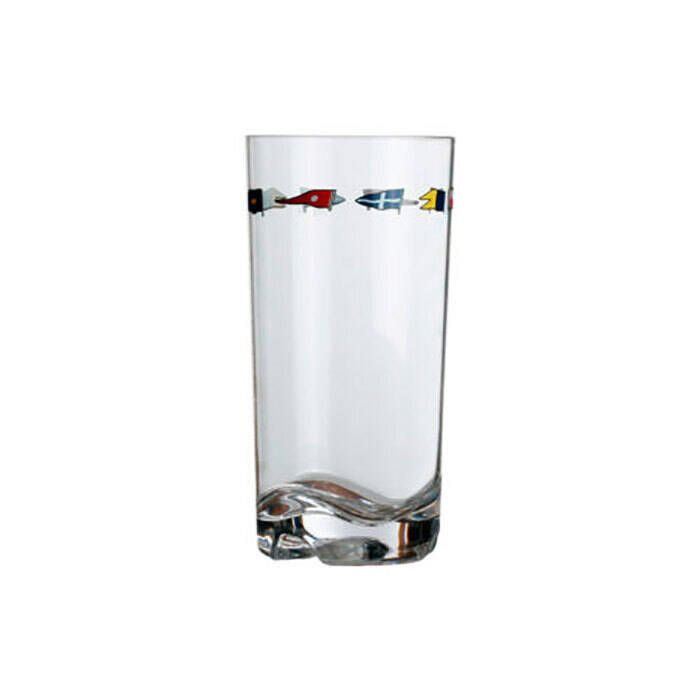 Image of : Marine Business Regatta 6-Piece 12 oz Beverage Glass Set - 12107C 