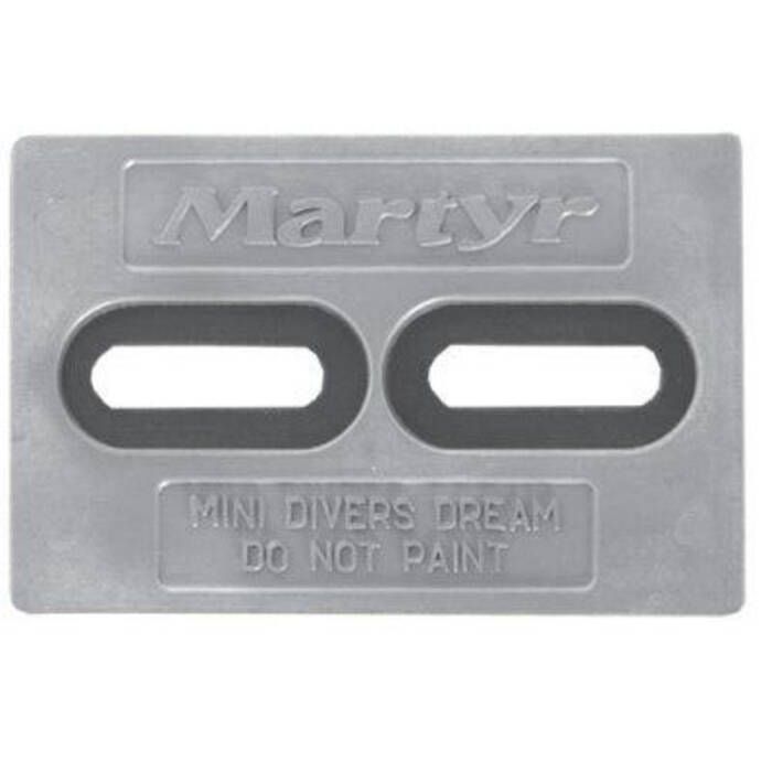 Image of : Martyr Diver's Dream Mini Hull Plate Sacrificial Anode 