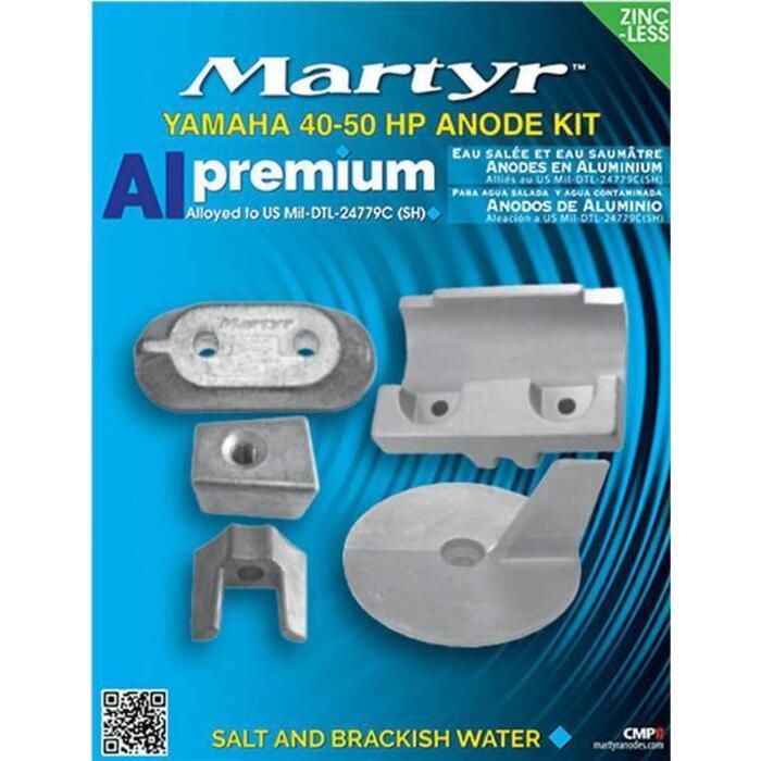 Martyr Yamaha Sacrificial Anode Kit | Defender Marine