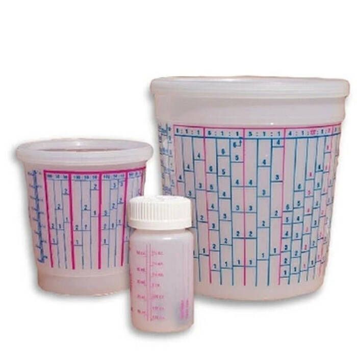 Image of : MAS Epoxies Bristol Finish Measuring Cup Set - BF-CUPS 