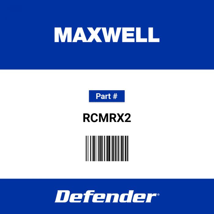 Image of : Maxwell Radio Remote Receiver - 2 Way, 12/24V - RCMRX2