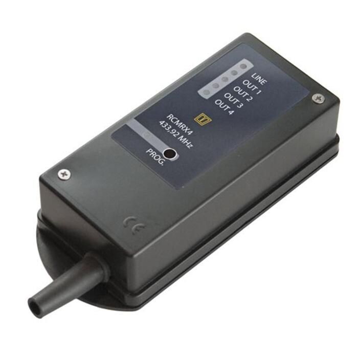 Image of : Maxwell Radio Remote Receiver - 4 Way, 12/24V - RCMRX4