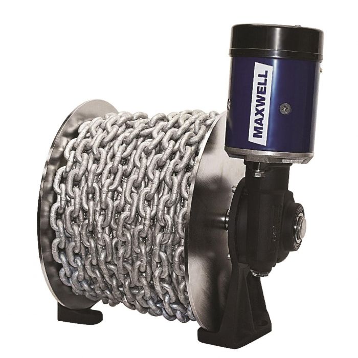 Image of : Maxwell TASMAN 6-4 12V Drum Winch Incl Rode 120 m - P102878