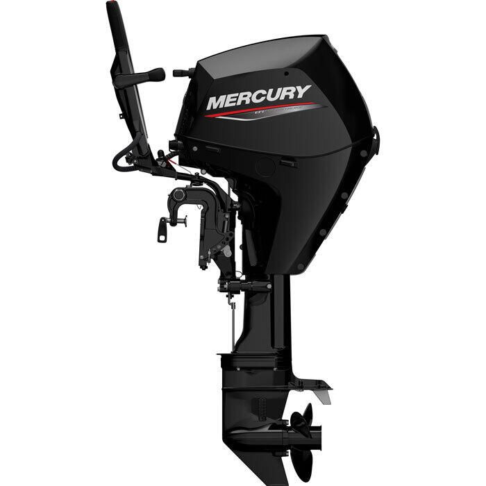 Image of : Mercury 25 HP Tiller Outboard Motor - 2023 