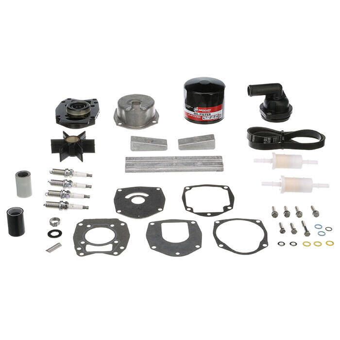 300 Hour Maintenance Mercury OEM 300-Hour Maintenance Kit - 75-115HP FourStroke 1.7L Outboard Motor Service Kit Mercury 4 Stroke Oil Change Kit