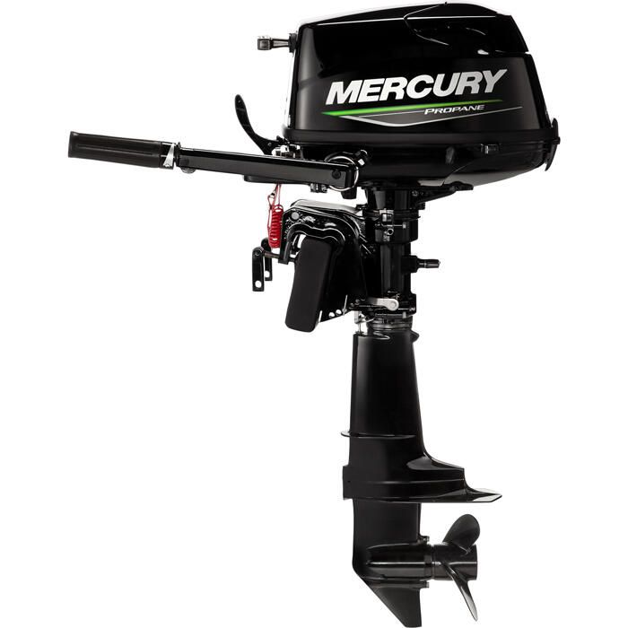 Image of : Mercury 5 HP Tiller Propane Outboard Motor - 2024