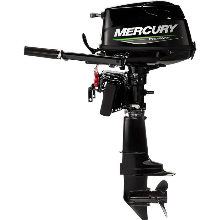 Image of : Mercury 5 HP Tiller Propane Outboard Motor - 2022 