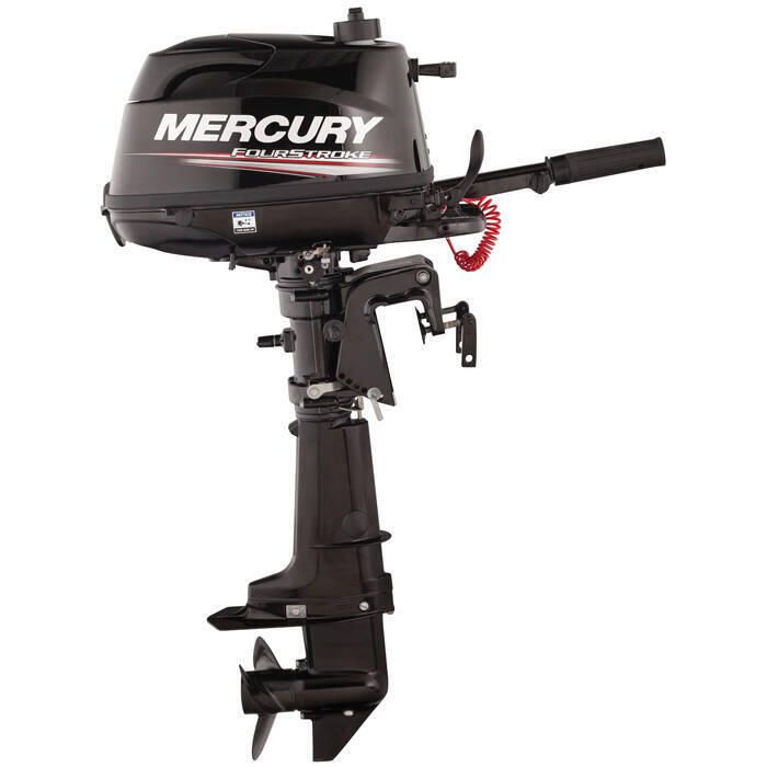 Image of : Mercury 5 HP Tiller Outboard Motor - 2022 